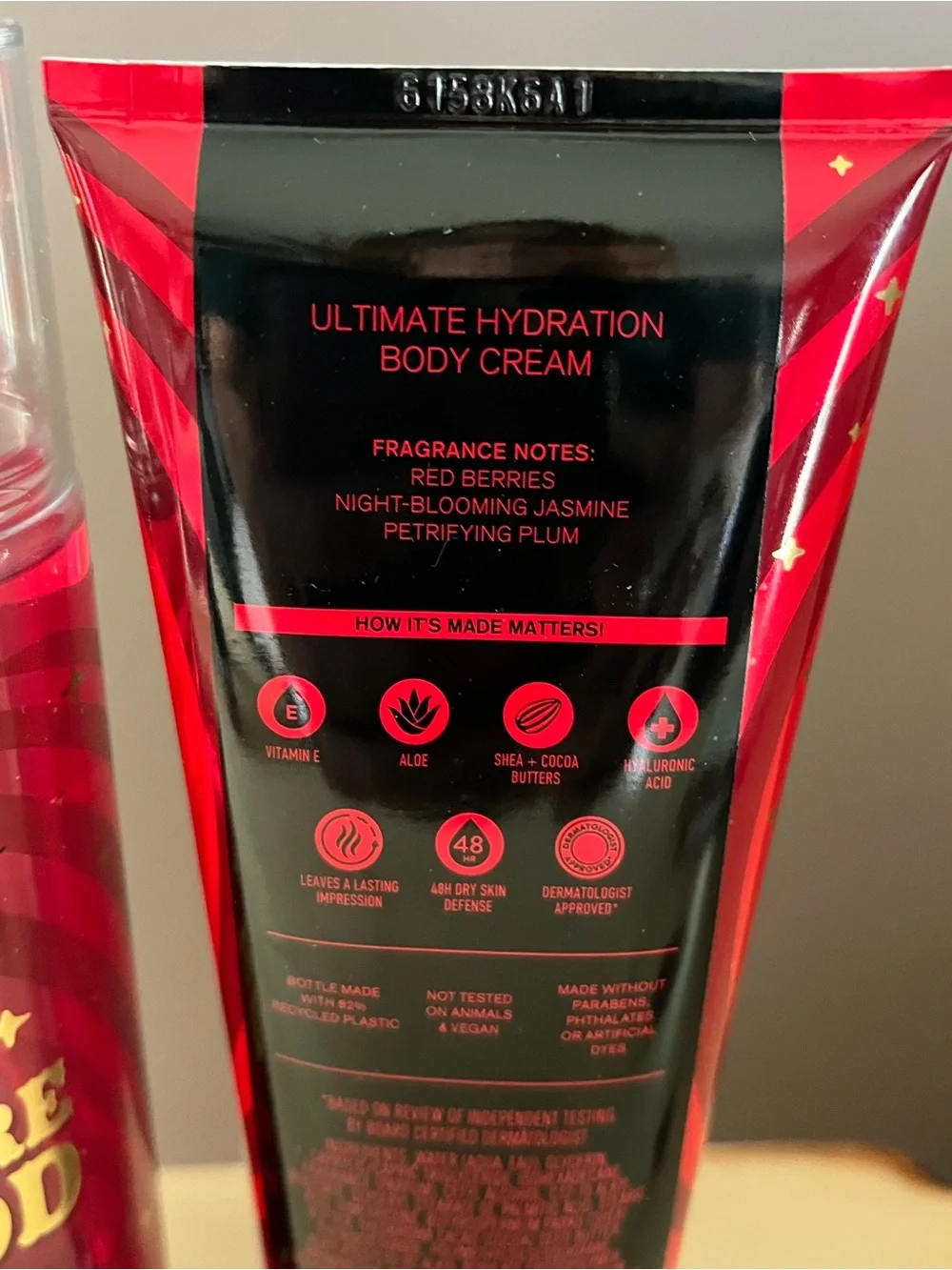 Bath & Body Works Vampire Blood Body Cream & Fine Fragrance Mist